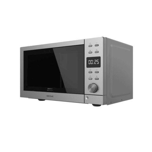 Cecotec Micro-ondas digital sem prato de 20 litros de capacidade com grill e 700 W de potência.