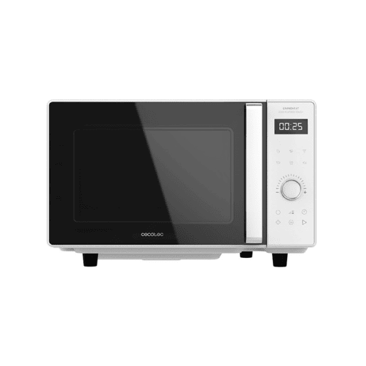 Cecotec Micro-ondas digital tátil sem prato de 25 litros de capacidade e 800 W de potência. Cecotec Micro-ondas digital tátil sem prato de 25 litros de capacidade e 800 W de potência.