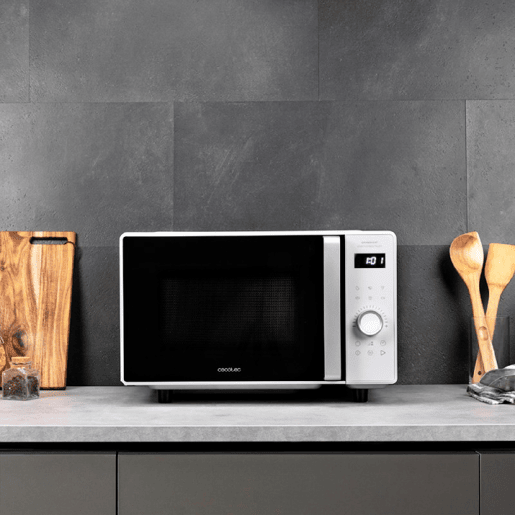 Cecotec Micro-ondas digital tátil sem prato de 25 litros de capacidade e 800 W de potência. Cecotec Micro-ondas digital tátil sem prato de 25 litros de capacidade e 800 W de potência.