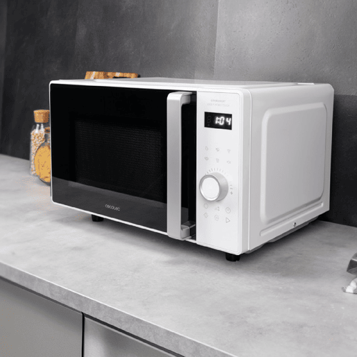 Cecotec Micro-ondas digital tátil sem prato de 25 litros de capacidade e 800 W de potência. Cecotec Micro-ondas digital tátil sem prato de 25 litros de capacidade e 800 W de potência.