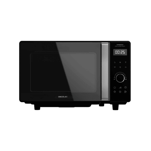 Cecotec Micro-ondas digital tátil sem prato de 25 litros de capacidade e 800 W de potência.