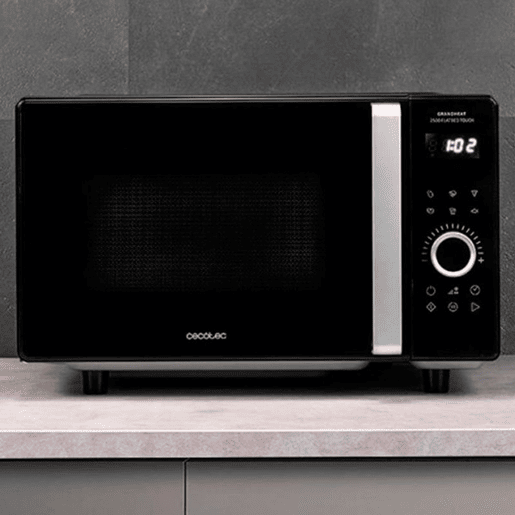 Cecotec Micro-ondas digital tátil sem prato de 25 litros de capacidade e 800 W de potência.