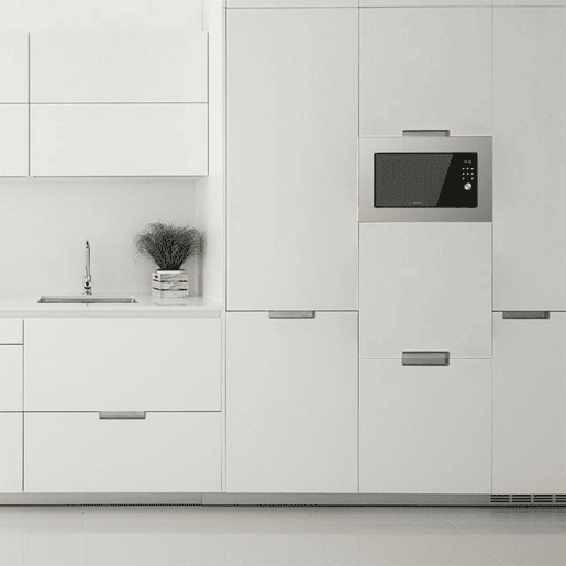 Cecotec Micro-ondas encastre digital de 20 litros de capacidade com grill, 700 W de potência e 9 funções pré-configuradas.