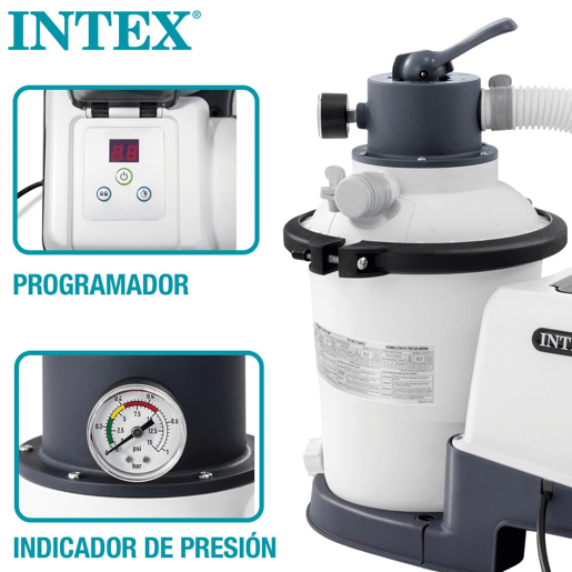Bomba de areia INTEX krystal clear 5.700 lh 0,25 hp