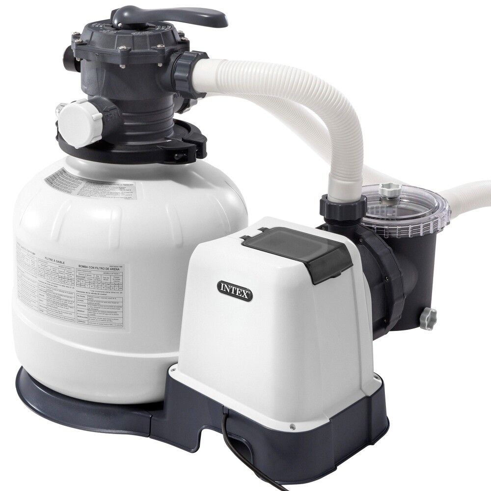 Depuradora arena intex krystal clear 10.500 litros/hora 0,60 hp