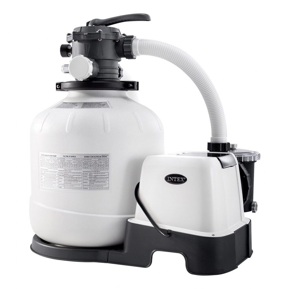 Sistema combinado depuradora arena y clorador salino ECO 11 g - 56.800 l INTEX