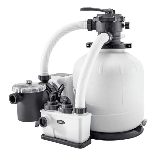 Sistema combinado de clorador de areia e água salgada ECO 11 g - 56.800 l INTEX