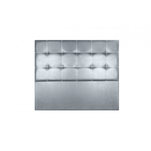 Cabeceira de couro sintético Iris Silver 220 Cabeceira de couro sintético Iris Silver 220