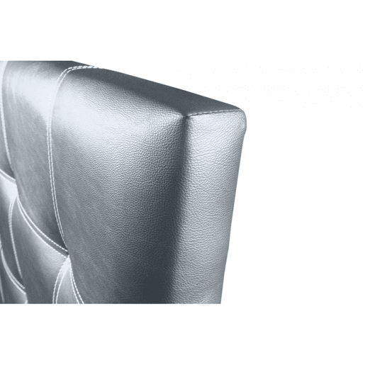 Cabeceira de couro sintético Iris Silver 220 Cabeceira de couro sintético Iris Silver 220