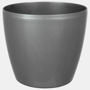 Vaso para plantas Magnolia 250 Mm - Prata