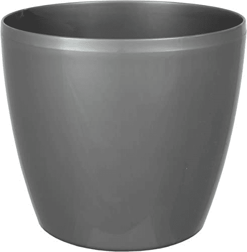 Vaso para plantas Magnolia 250 Mm - Prata