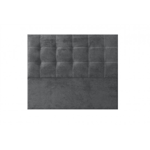 CABECEIRA DE CAMA EM TECIDO CINZENTO IRIS 210x120 cm CABECEIRA DE CAMA EM TECIDO CINZENTO IRIS 210x120 cm