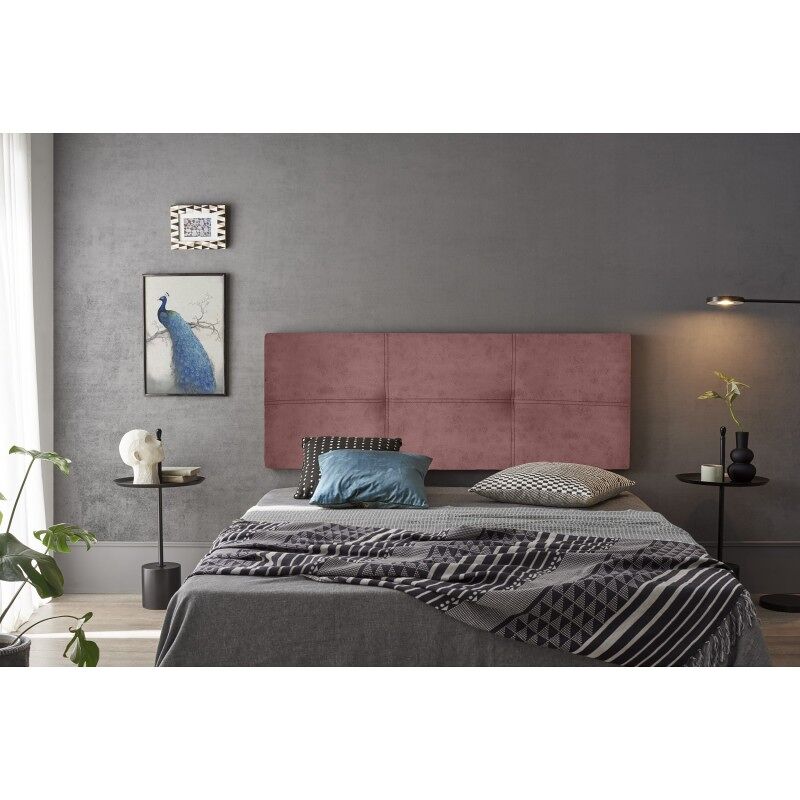 Cabecero Dalia Tela  para Cama 145 Rosa
