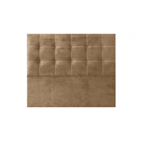 Cabeceira Iris Tecido Chocolate 190x120 cm Cabeceira Iris Tecido Chocolate 190x120 cm