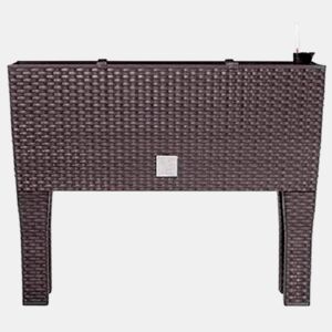 Plantador com pernas mod. rato jh 600. com auto-rega 60x25x46cm. antracite