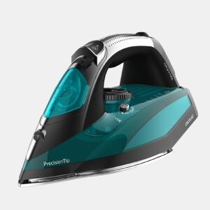 Cecotec Ferro de engomar a vapor Fast&Furious 5020 Force de 2600 W de potência, vapor continuo de 60 gmin, 210 gmin de jato de vapor e sistema de segurança com desligar automático.