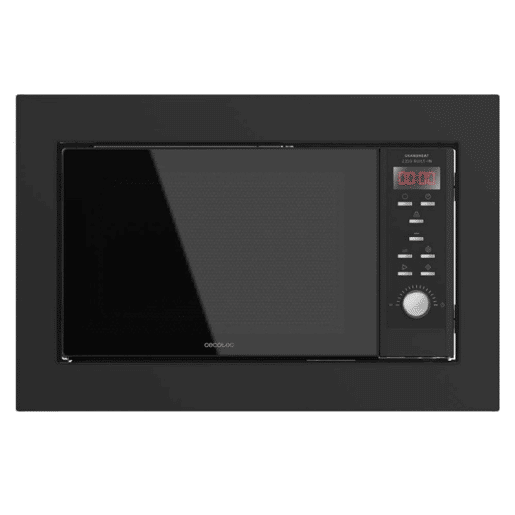 Cecotec Micro-ondas encastre digital de 23 litros de capacidade com grill, 900 W de potência e 9 funções prédefinidas. Cecotec Micro-ondas encastre digital de 23 litros de capacidade com grill, 900 W de potência e 9 funções prédefinidas.