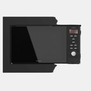 Cecotec Micro-ondas encastre digital de 23 litros de capacidade com grill, 900 W de potência e 9 funções prédefinidas.