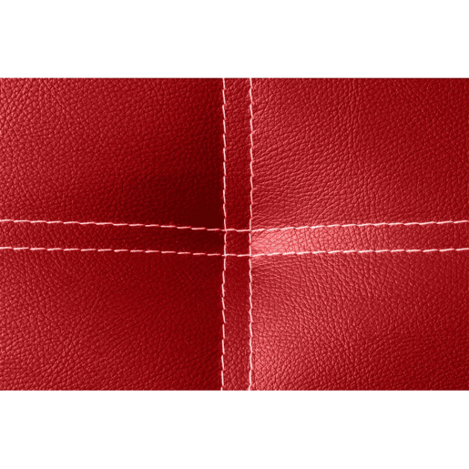 CABECEIRA DE COURO SINTÉTICO IRIS VERMELHO 90