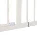 Barrera Seguridad Mascota Metal, Plástico PawHut Barrera Seguridad Mascota Metal, Plástico PawHut Blanco