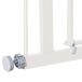 Barrera Seguridad Mascota Metal, Plástico PawHut Barrera Seguridad Mascota Metal, Plástico PawHut Blanco