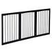Barrera de Seguridad MDF PawHut Barrera de Seguridad MDF PawHut Marrón
