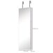 Espejo Joyero Colgante MDF, espejo de cristal HOMCOM Espejo Joyero Colgante MDF, espejo de cristal HOMCOM Blanco