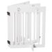 Barrera Seguridad Perro Madera de Pino PawHut Barrera Seguridad Perro Madera de Pino PawHut Blanco