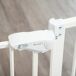 Barrera Seguridad Perro Acero y Plástico PawHut Barrera Seguridad Perro Acero y Plástico PawHut Blanco