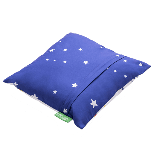 Conjunto de 2 almofadas 100% algodão Cor branca Conjunto de 2 almofadas 100% algodão Cor branca