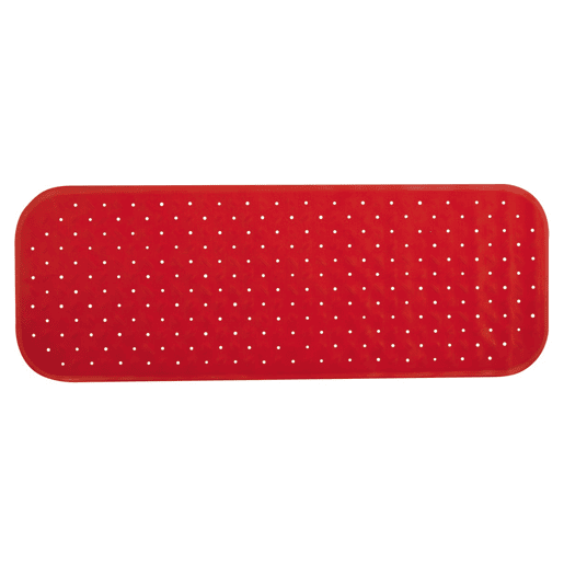 Tapete antiderrapante Class Premium 36X97Cm vermelho
