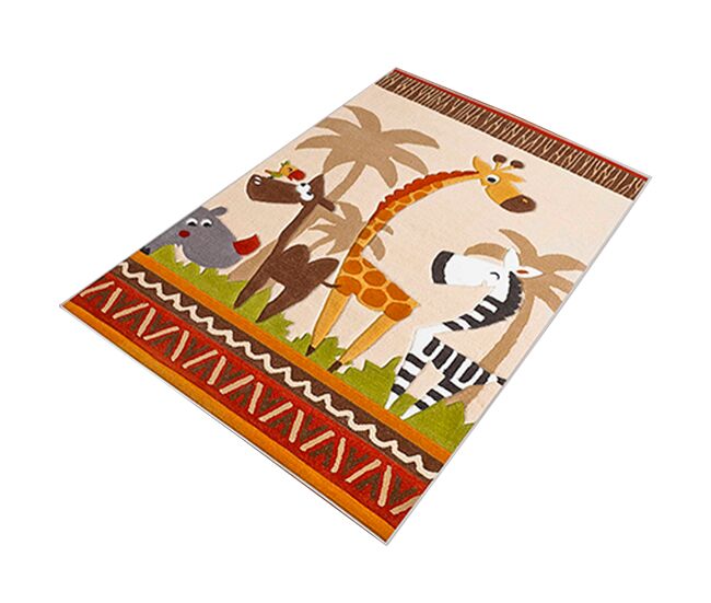 Alfombra de poliester estampada 80 x 150cm