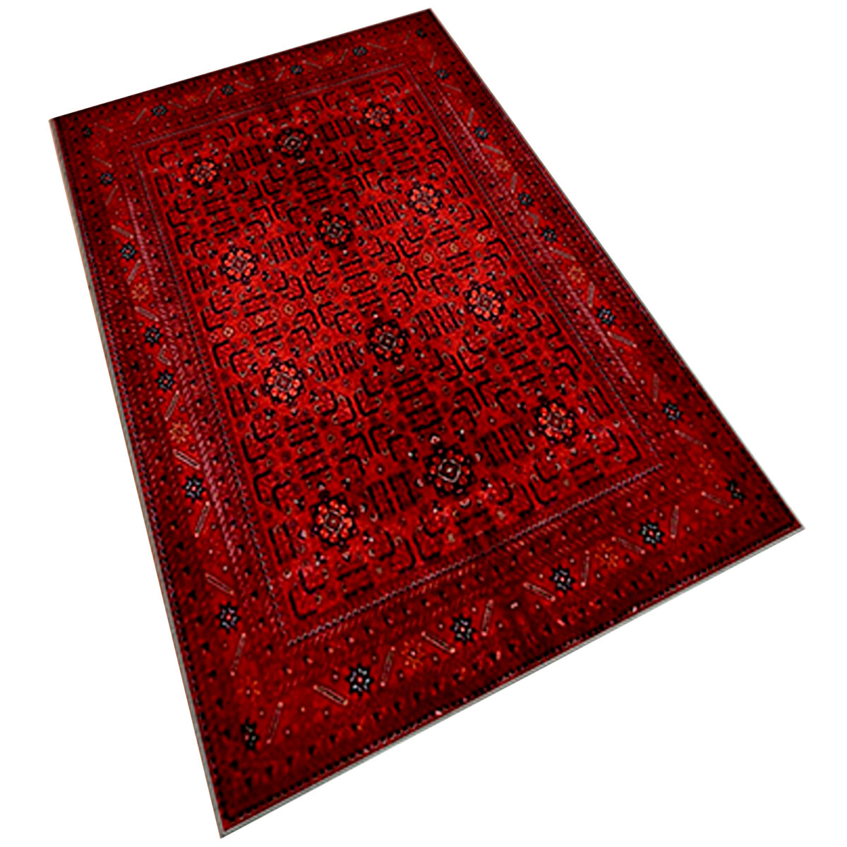 Alfombra de poliester estampada 80 x 120cm