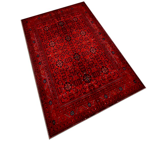Alfombra de poliester estampada 80 x 120cm