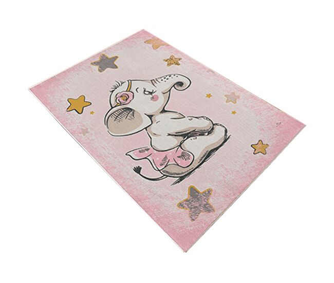 Alfombra de poliester estampada 80 x 150cm