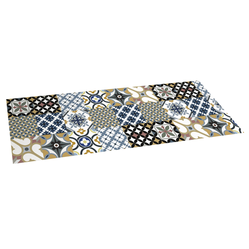 Tapete de vinil acolchoado Croma Hidraulico 50 X 140 Cm Tapete de vinil acolchoado Croma Hidraulico 50 X 140 Cm