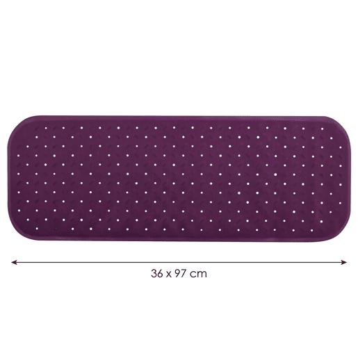 Tapete antiderrapante Class Premium 36X97Cm Violeta