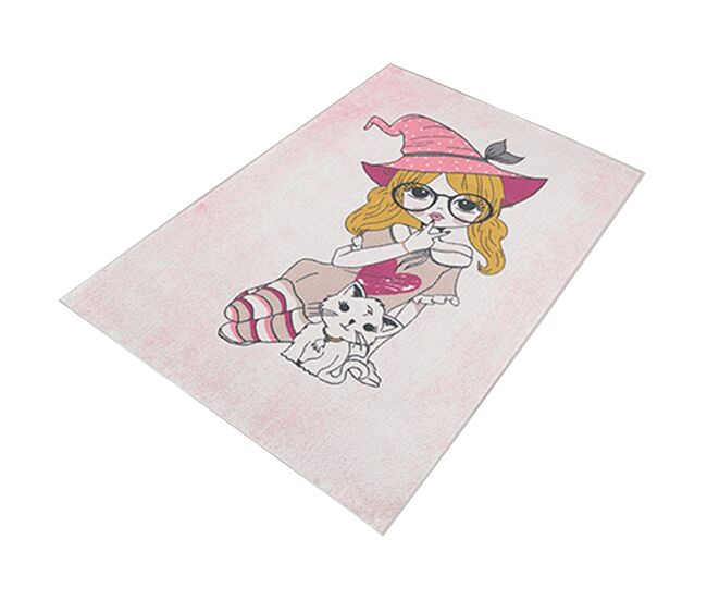 Alfombra de poliester estampada 100 x 150cm