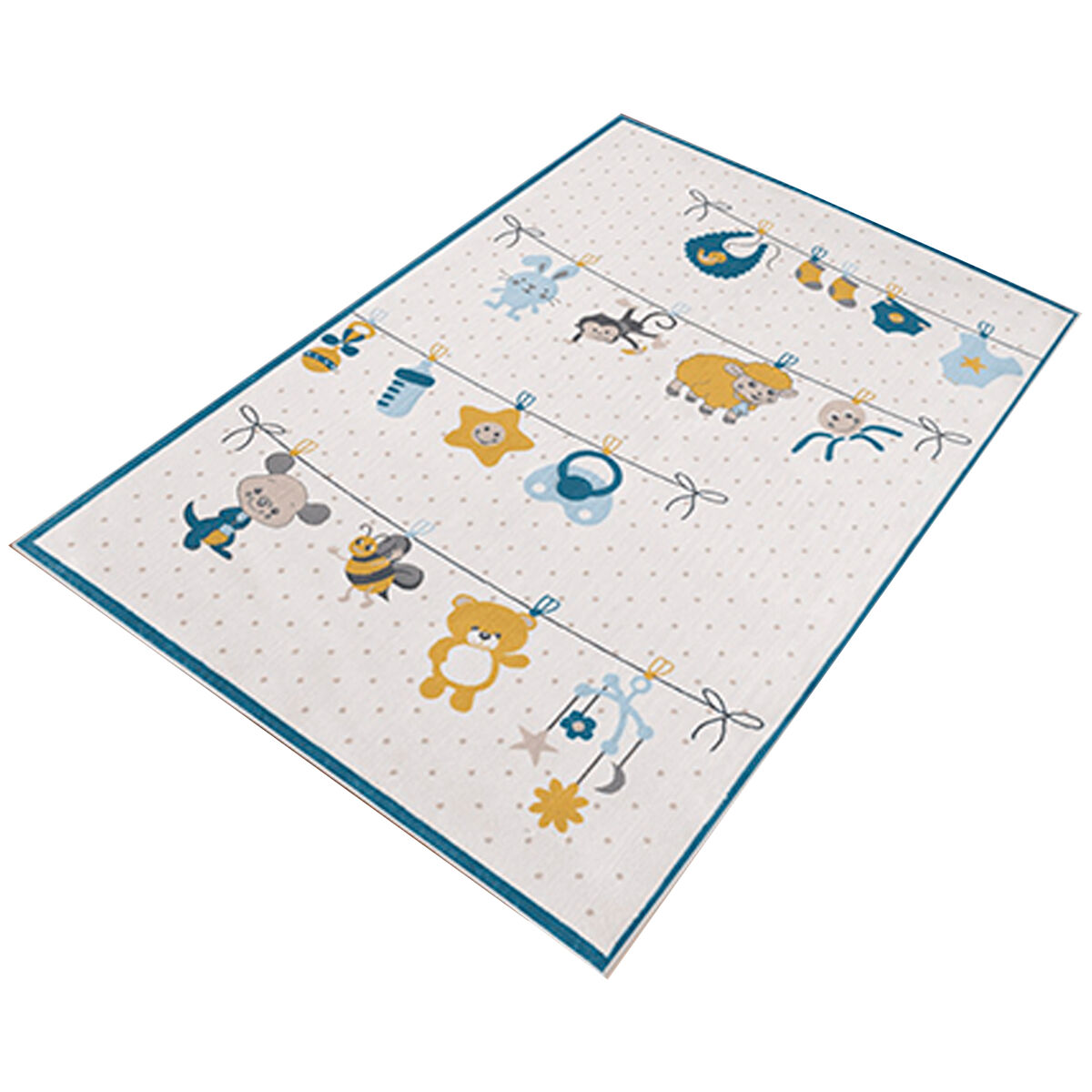 Alfombra De 180 X 280Cm 280x180 Natural