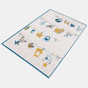 Tapete de poliéster estampado 180 X 280Cm