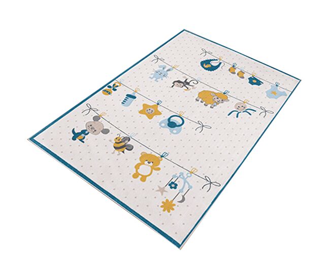 Alfombra de poliester estampada 180 x 280cm