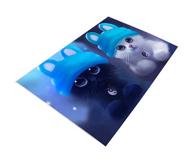 Alfombra de poliester estampada 180 x 280cm