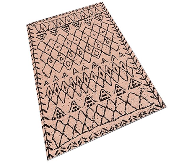 Alfombra de poliester estampada 80 x 120cm