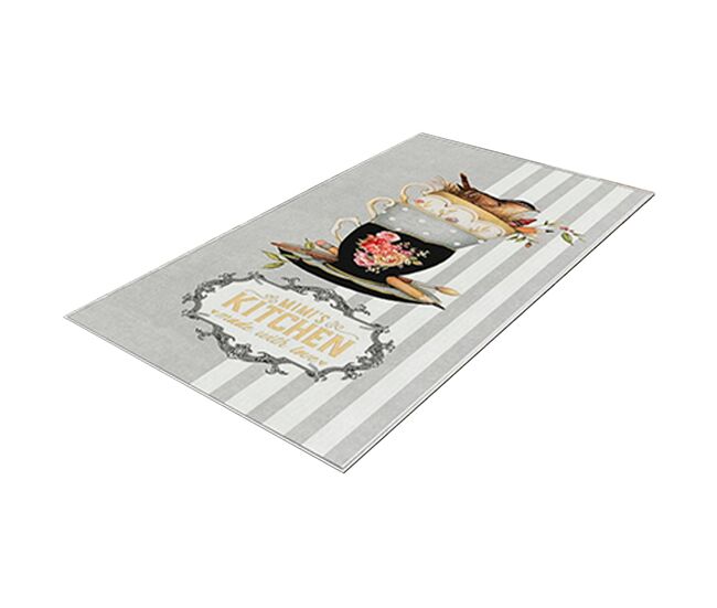 Alfombra de poliester estampada 100 x 150cm