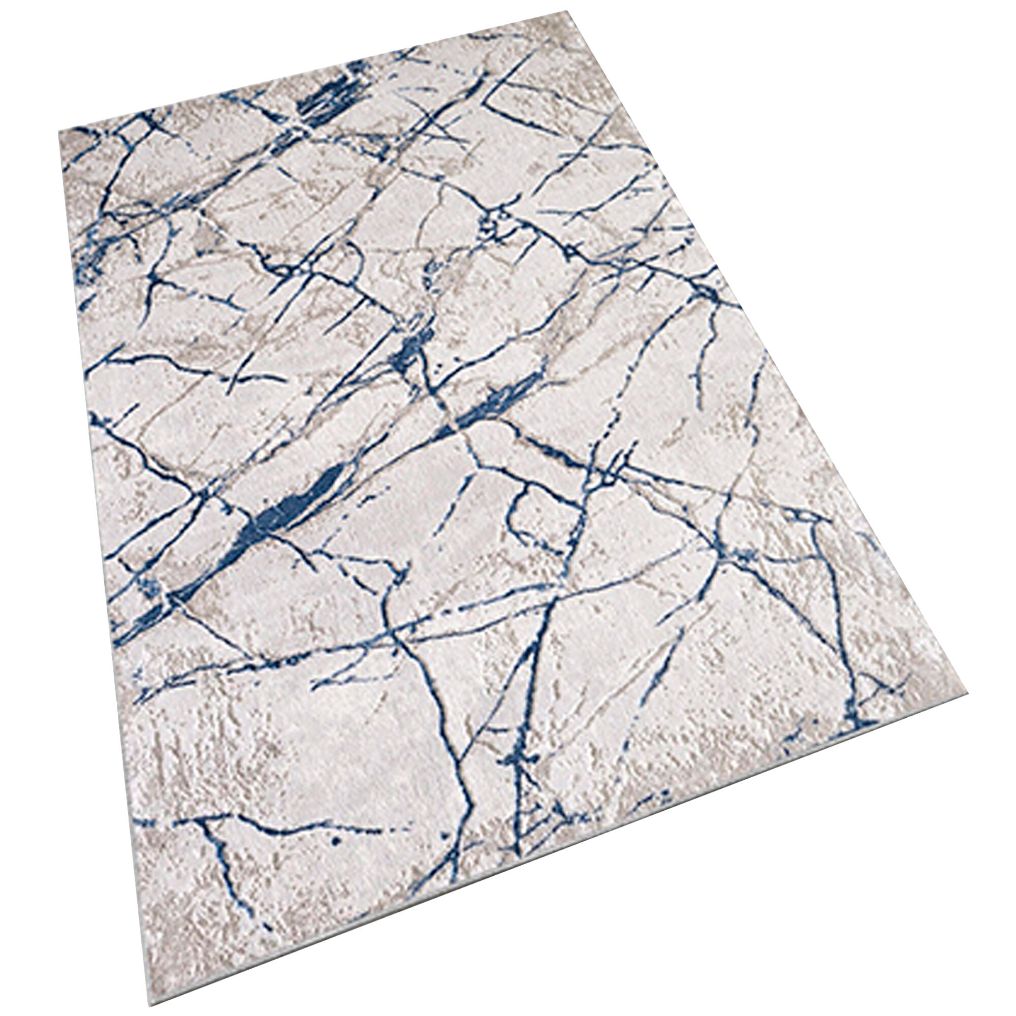 Alfombra De 100 X 200Cm 200x100 Blanco