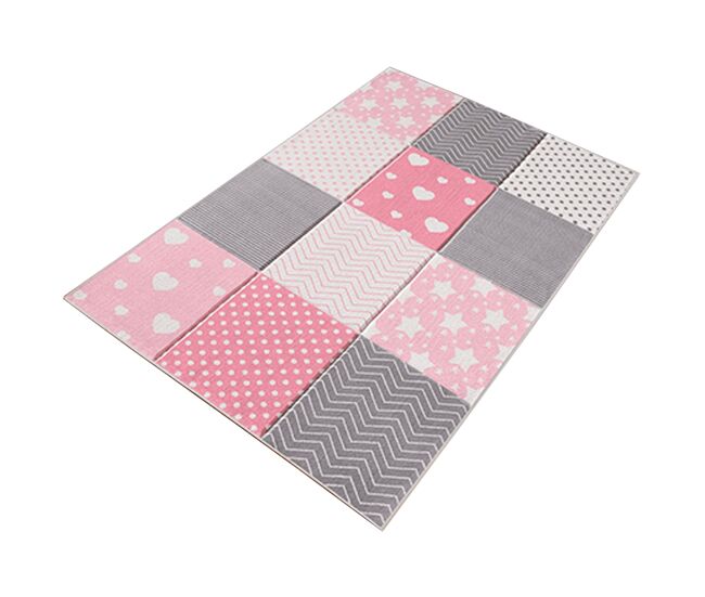 Alfombra de poliester estampada 80 x 150cm