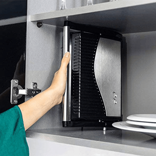 Cecotec Grelhador elétrico de 750 W e revestimento RockStone, anti aderente e abertura 180º.