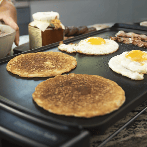 Cecotec Grelhador de mesa elétrico de grande potência com 2600 W, revestimento antiaderente, resistência em E, termostato regulável e apto para máquina da louça.