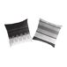 2 fundas de almohada MARBLE 2 fundas de almohada MARBLE Negro