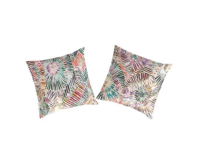 Funda de almohada culture (2) multicolor 65x65(2) cm